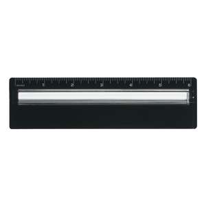 Plastic 6" Ruler with Magnifying Glass 