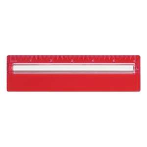 Plastic 6" Ruler with Magnifying Glass 