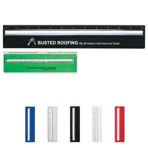Plastic 6" Ruler with Magnifying Glass 
