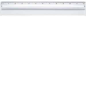 Plastic 12" Ruler with Magnifying Glass 