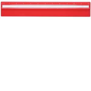 Plastic 12" Ruler with Magnifying Glass 