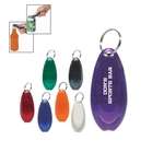 Promotional Standard Keychains - Plastic Dual Bottle/Can Opener Key Ring