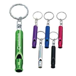 Metal Whistle Key Ring II 