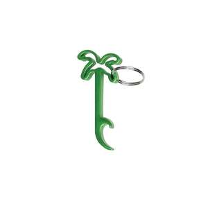 Custom Promotional Palm Tree Bottle Opener Key Ring