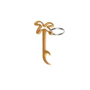 Palm Tree Bottle Opener Key Ring