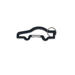 Custom Promotional Car Shape Carabiner with Key Ring