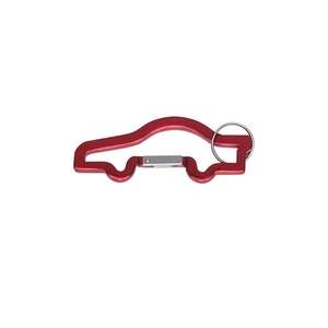 Car Shape Carabiner with Key Ring 