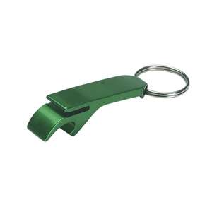 Aluminum Bottle/Can Opener Key Ring 