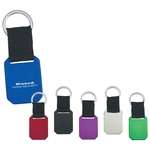 Custom Metal Keychains - Metal Key Tag with Strap