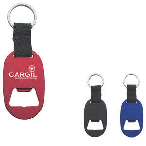 Custom Promotional Metal Key Tag with Bottle Opener