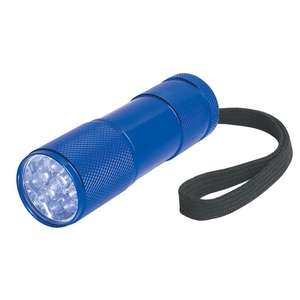 The Stubby Aluminum LED Flashlight with Strap 