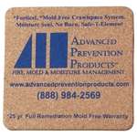 Promotional Coasters - 3-1/2" Square Cork Coaster