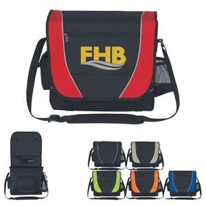 Duo-Tone Messenger Bag