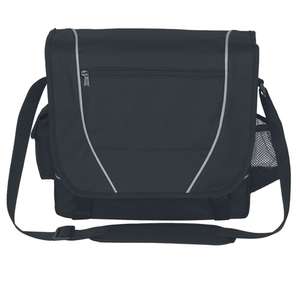 Duo-Tone Messenger Bag