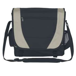 Duo-Tone Messenger Bag