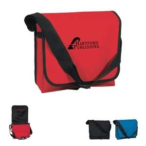 Solid Messenger Bag