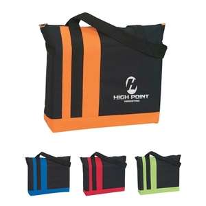 Custom Promotional Tri-Band Tote Bag