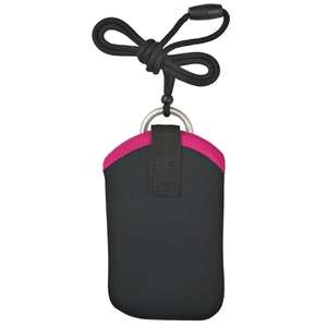 Neoprene Portable Electronics Case on Neck Cord 