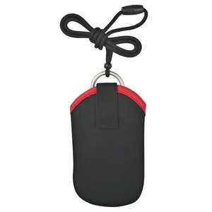 Neoprene Portable Electronics Case on Neck Cord 