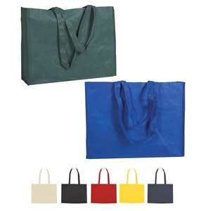 Non-Woven Shopper Tote with Velcro Closure