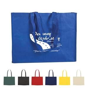 Non-Woven Shopper Tote with Velcro Closure