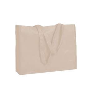 Non-Woven Shopper Tote with Velcro Closure
