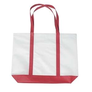 Non-Woven Tote Bag with Trim Colors