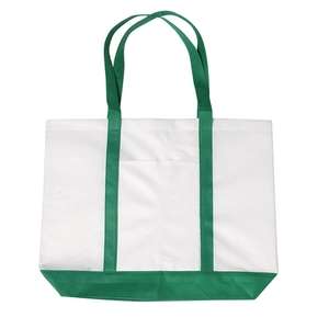 Non-Woven Tote Bag with Trim Colors