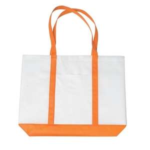 Non-Woven Tote Bag with Trim Colors