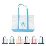 Business Tote Bags - Non-Woven Tote Bag with Trim Colors