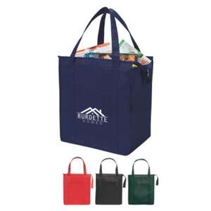 Custom Promotional Non-Woven Insulated Shopper Tote Bag