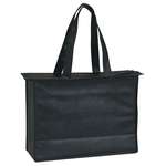 Logo Promotional Products - Non-Woven Zippered Tote Bag
