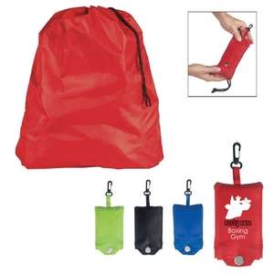 Foldable Laundry Bag with Pouch 