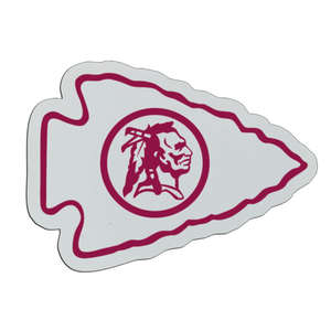Custom Promotional Arrowhead Badge 3"x2-1/8"