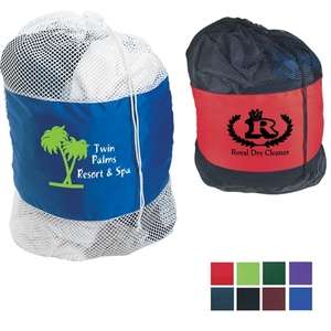 Custom Promotional Mesh Laundry Bag