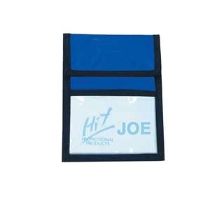 Nylon Neck Wallet Badge Holder