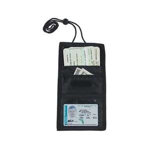 Nylon Neck Wallet Badge Holder