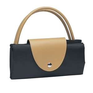 Custom Promotional Classy Shopper Foldable Tote Bag