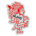 Promotional Badges - Indian Badge 3-1/8"x2-1/4"