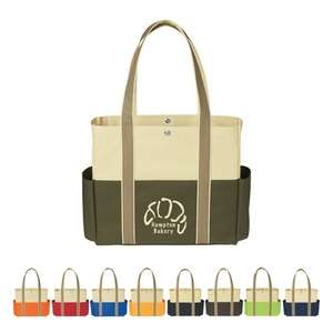 Tri-Color Tote Bag