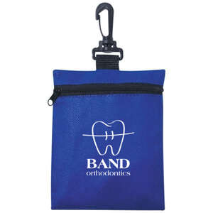 Custom Promotional Non-Woven Zippered Pouch