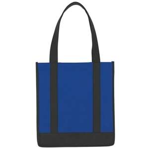Non-Woven Two-Tone Shopper Tote Bag 