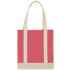 Non-Woven Two-Tone Shopper Tote Bag 