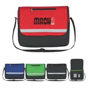 Non-Woven Reflective Messenger Bag