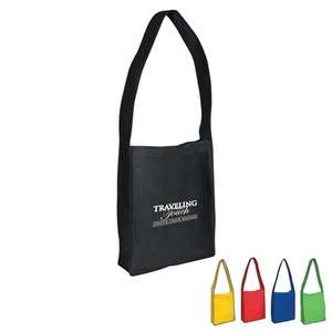 Non-Woven Messenger Tote with Velcro Closure