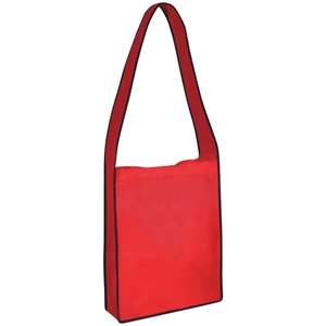Non-Woven Messenger Tote with Velcro Closure