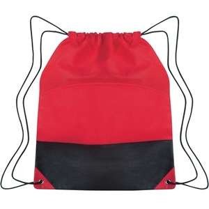 Non-Woven Two-Tone Drawstring Sports Pack