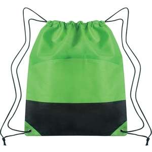 Non-Woven Two-Tone Drawstring Sports Pack