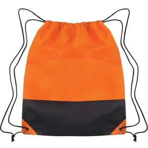 Non-Woven Two-Tone Drawstring Sports Pack