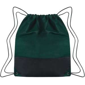 Non-Woven Two-Tone Drawstring Sports Pack